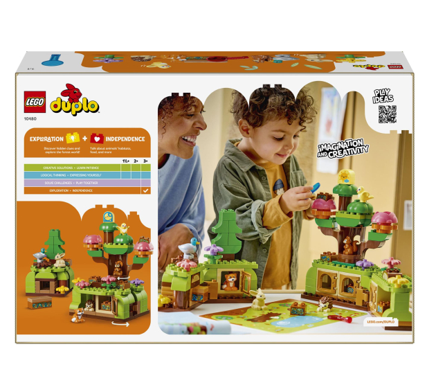 LEGO DUPLO 10480 Las odkrywców z dzikimi zwierzętami - 1529690 - zdjęcie 9